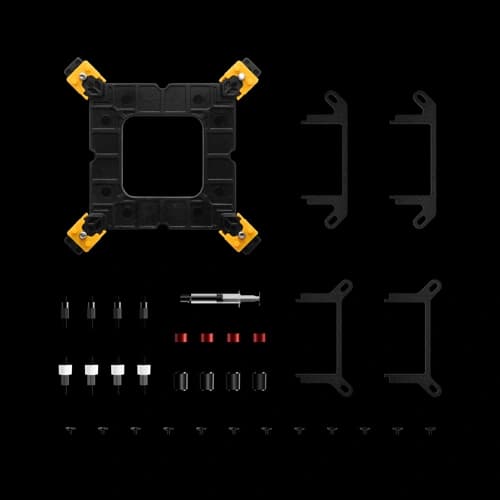 Gamdias AURA GL360 LCD White ARGB CPU Liquid Cooler